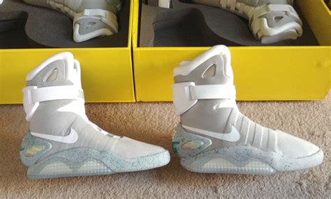 nike air mags real vs fake|nike air mags original.